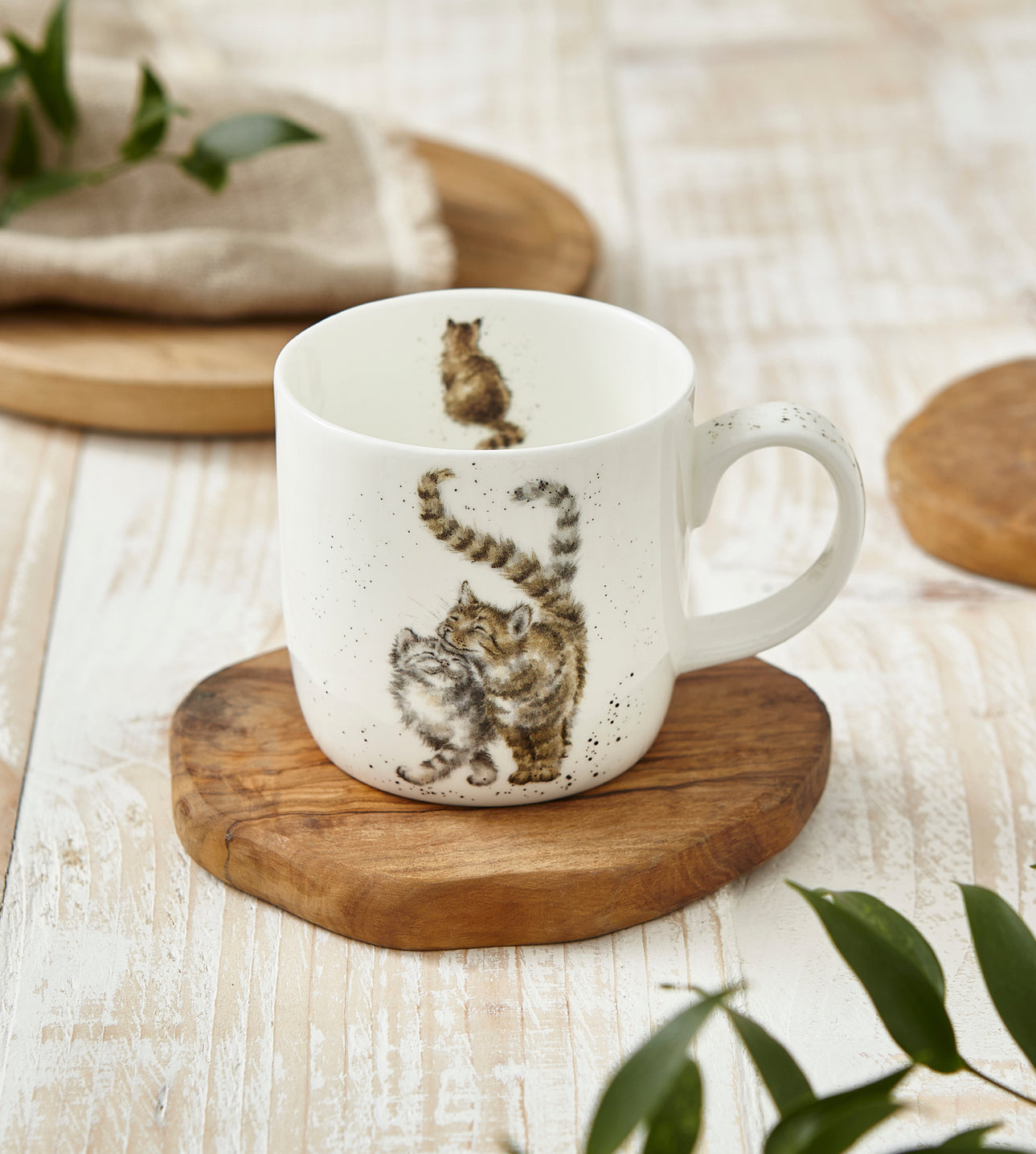 Wrendale Designs - ‘Feline Good’ Mug (Cat)