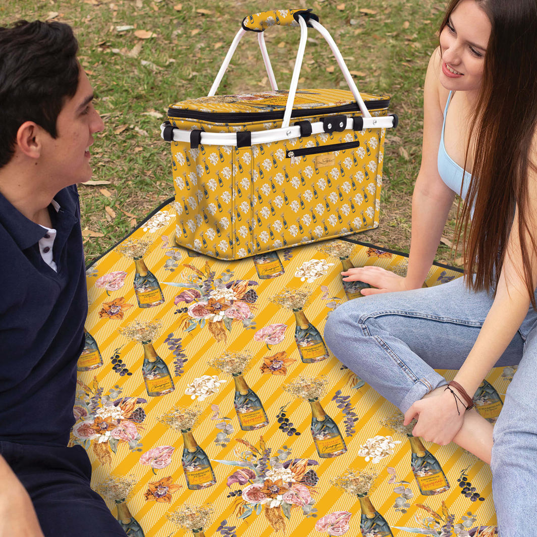 Picnic Basket - Champagne & Cheese, Yes Please