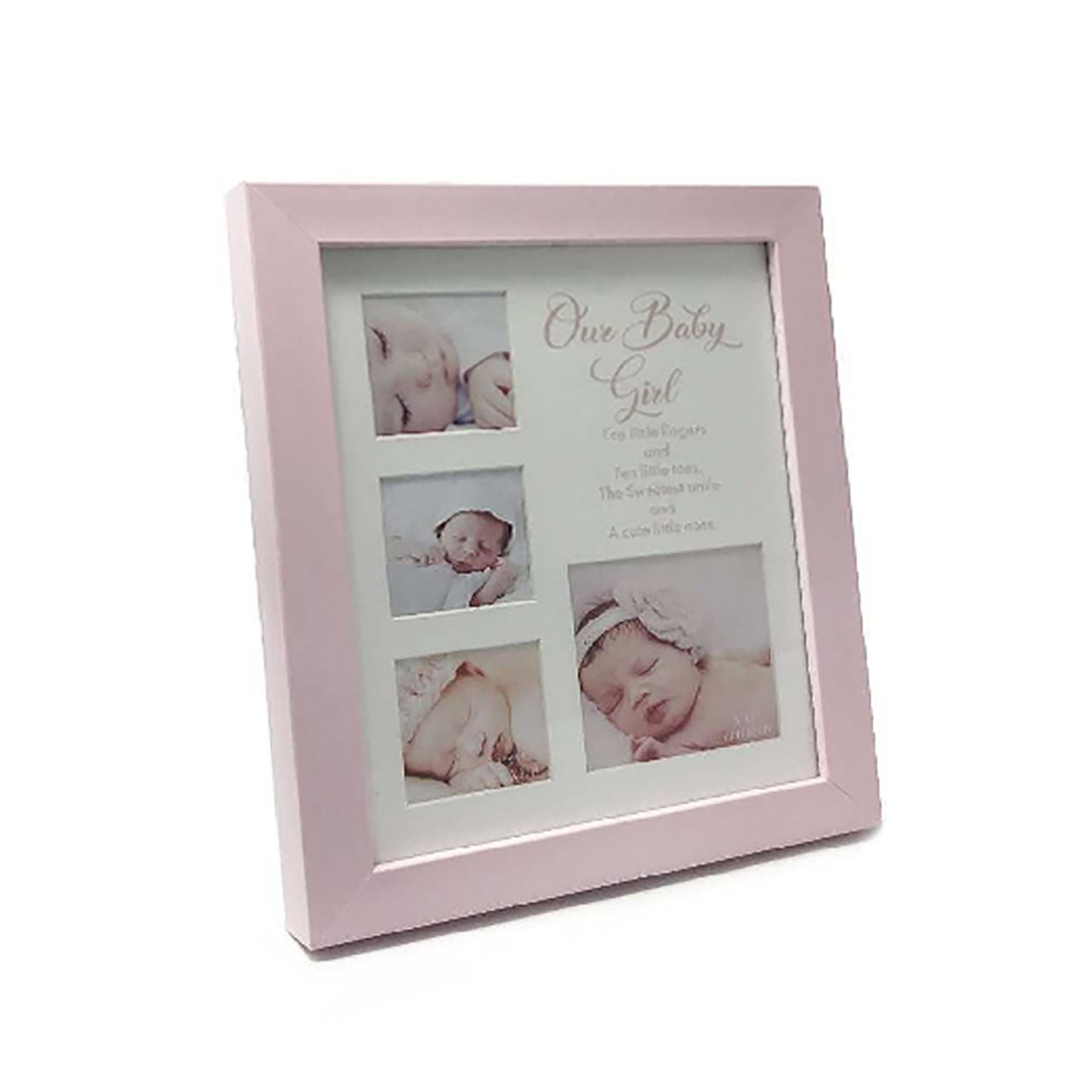 Pink Baby Girl Composite Photo Frame