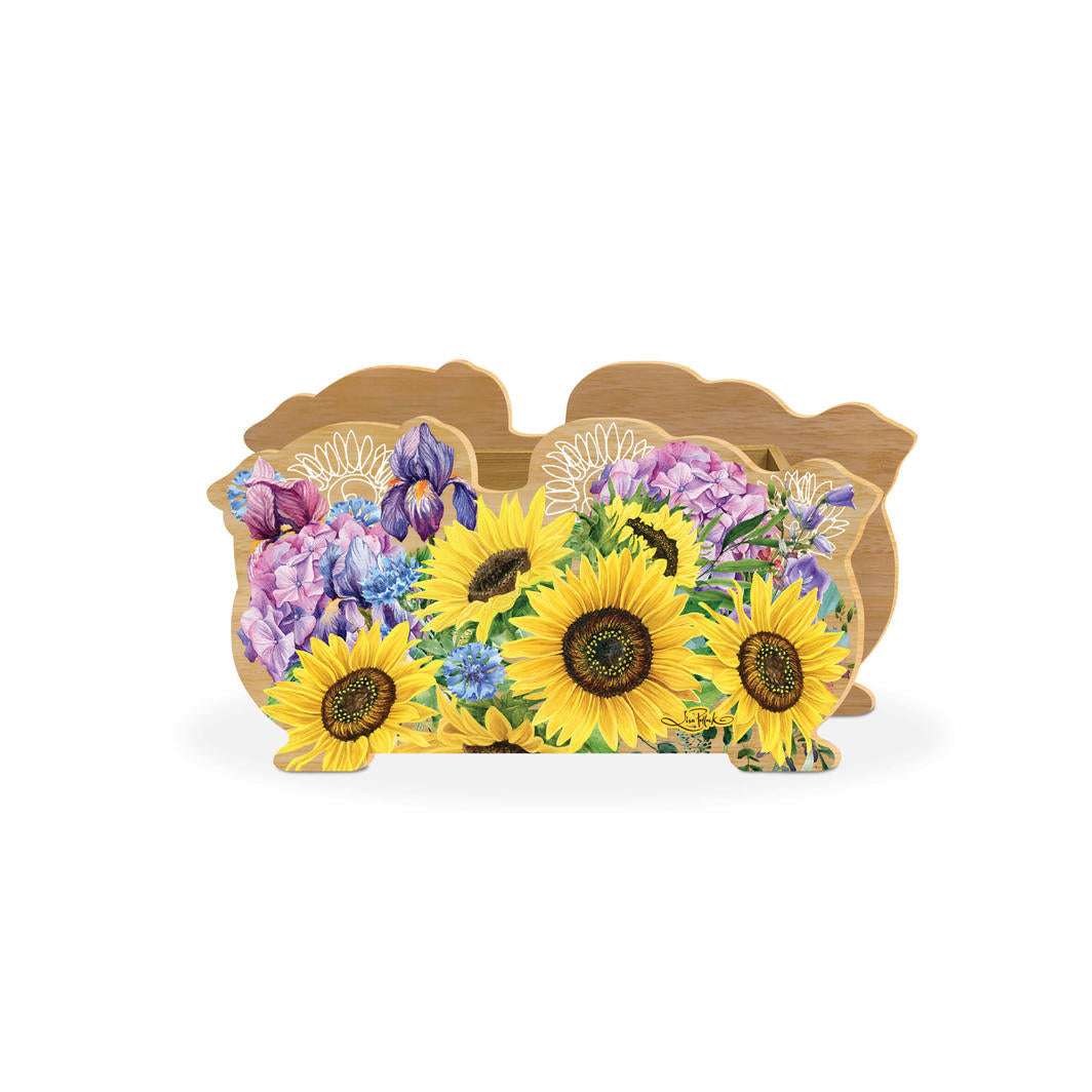 Smiling Sunflowers Planter Storage Box