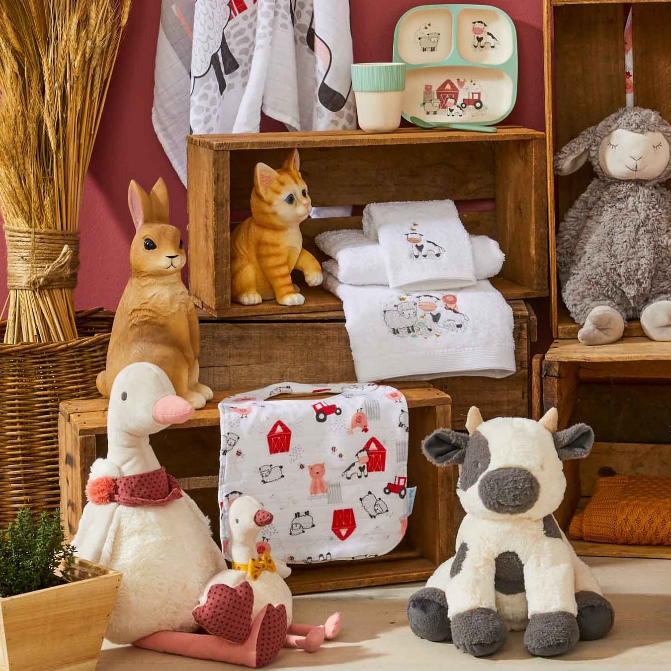 Bertie Cow Comforter