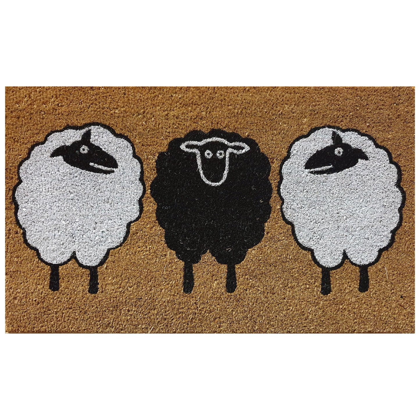 Three Sheep Doormat