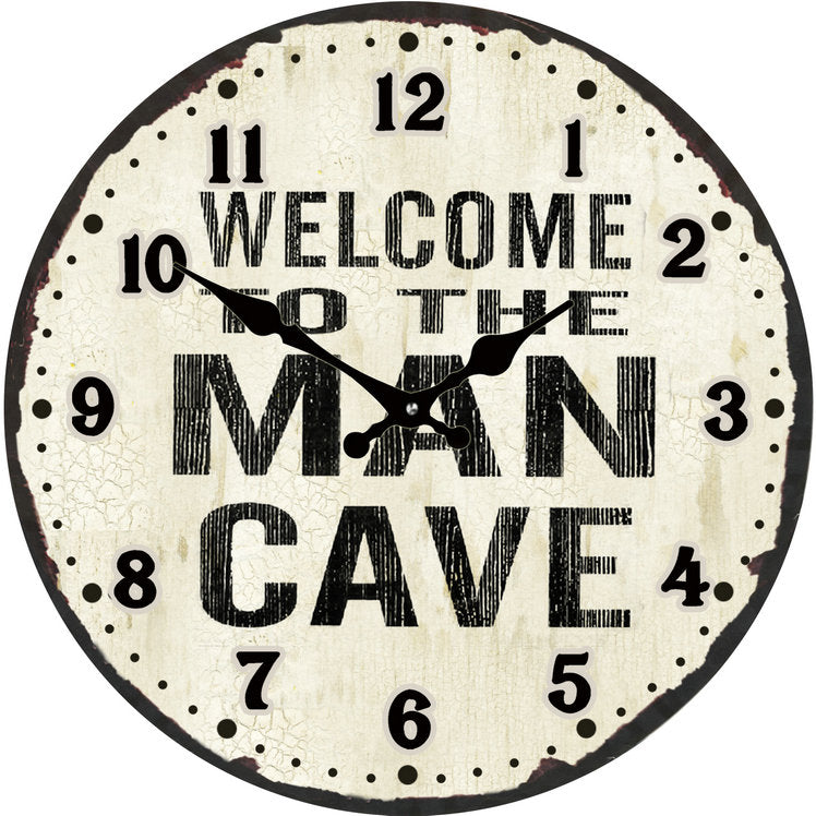 ‘Man Cave’ Clock