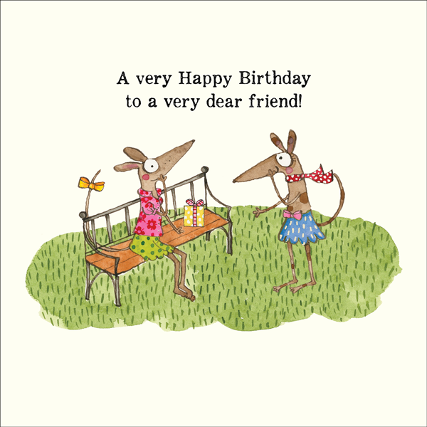 Twigseeds Card - A Very Happy Birthday To A Very Dear Friend!
