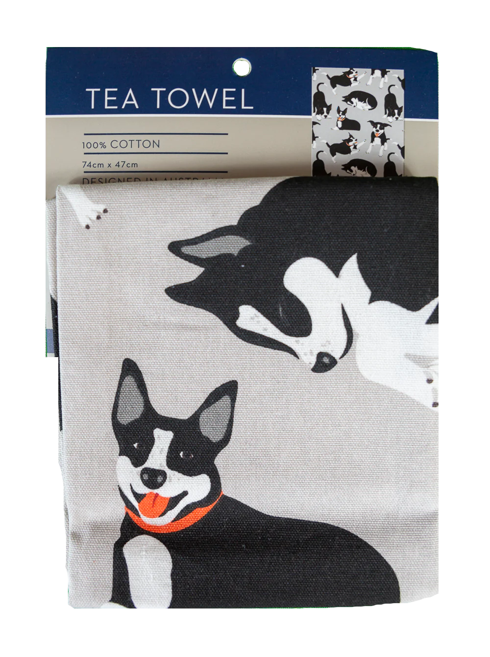 Tea Towel - Farm Dogs