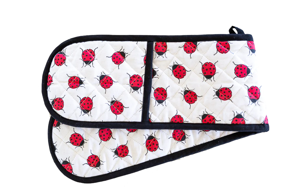 Double Oven Glove - Ladybird