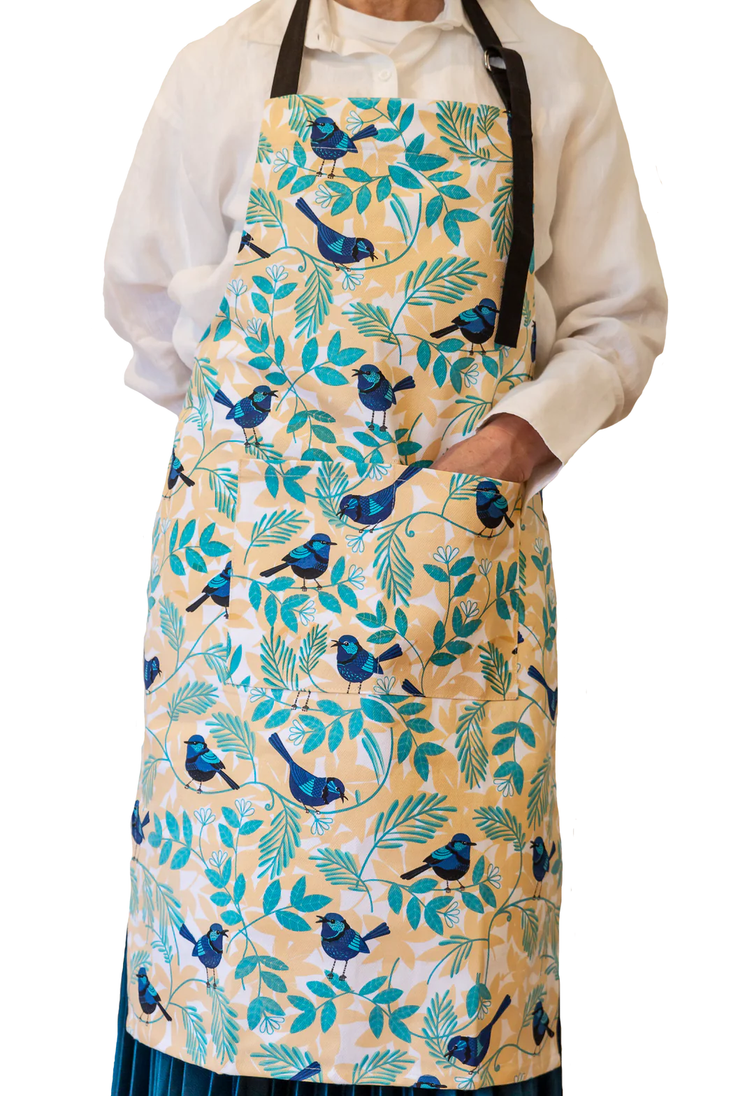 Apron - Blue Wren