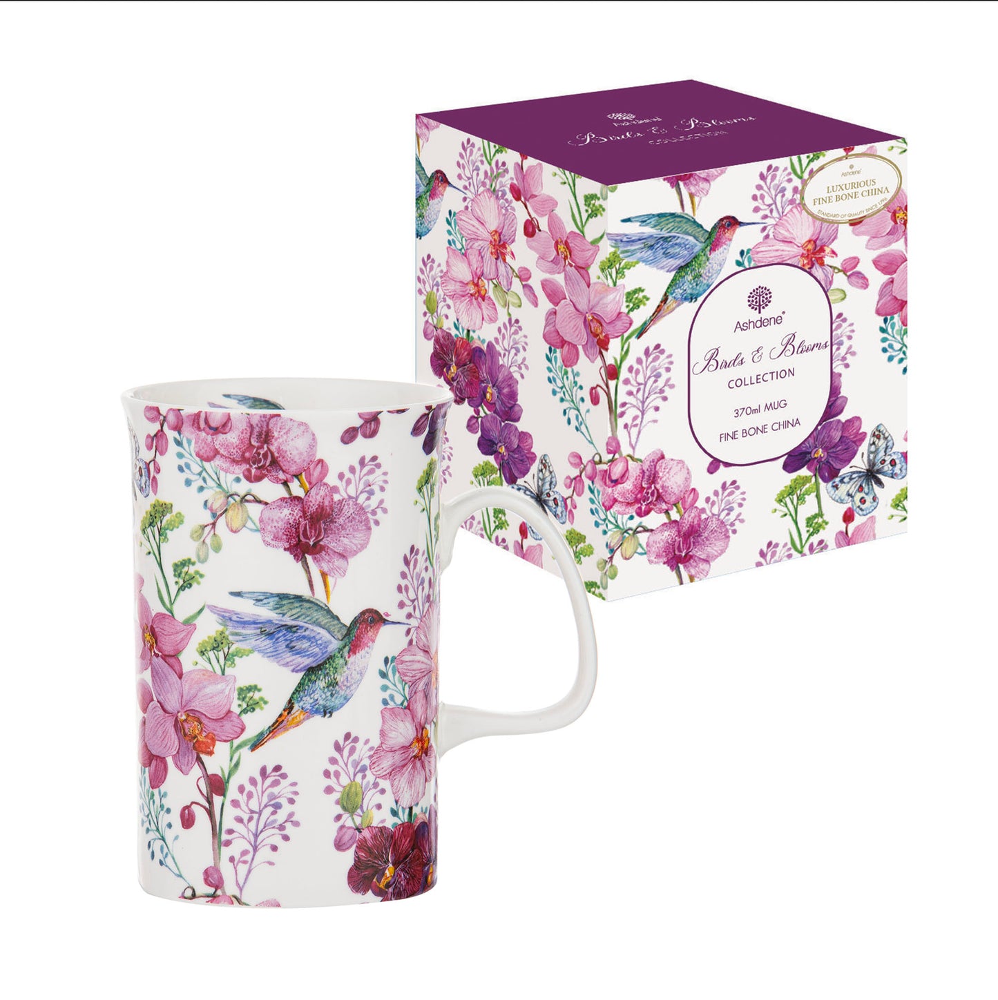 Birds & Blooms - Can Mug