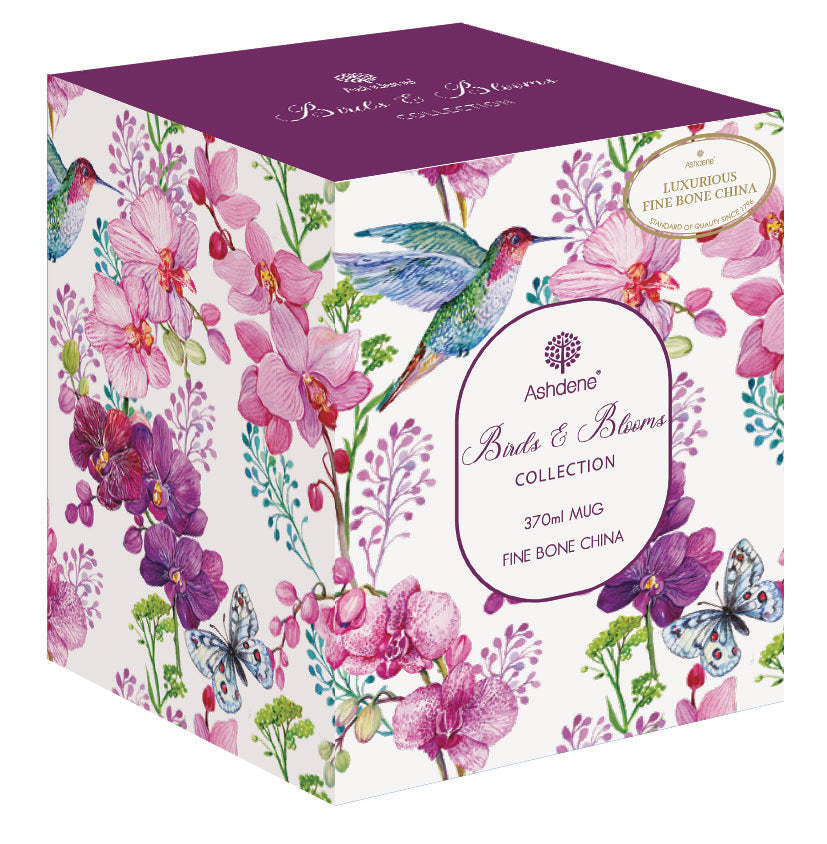 Birds & Blooms - Can Mug