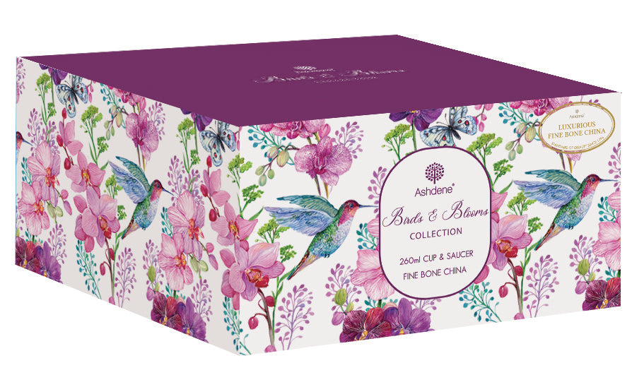 Birds & Blooms - Cup & Saucer