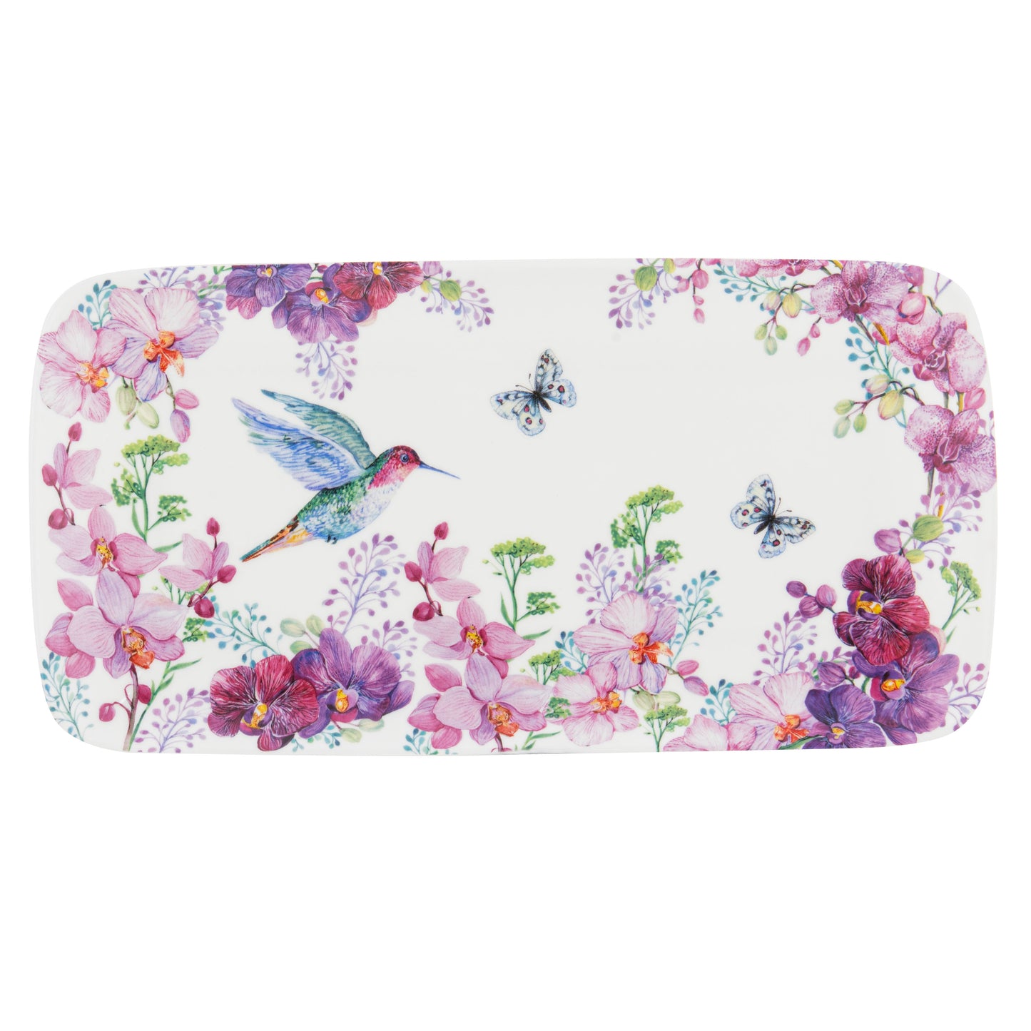 Birds & Blooms - Rectangle Platter