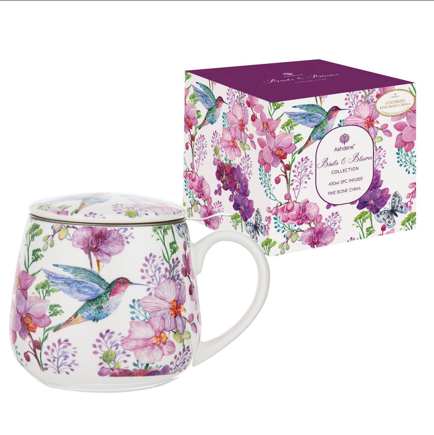 Birds & Blooms - 3 Piece Infuser