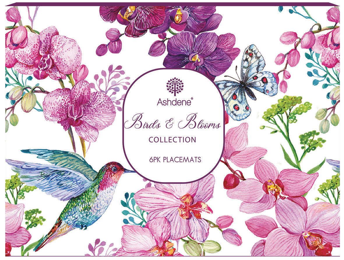 Birds & Blooms - Placemat 6PK
