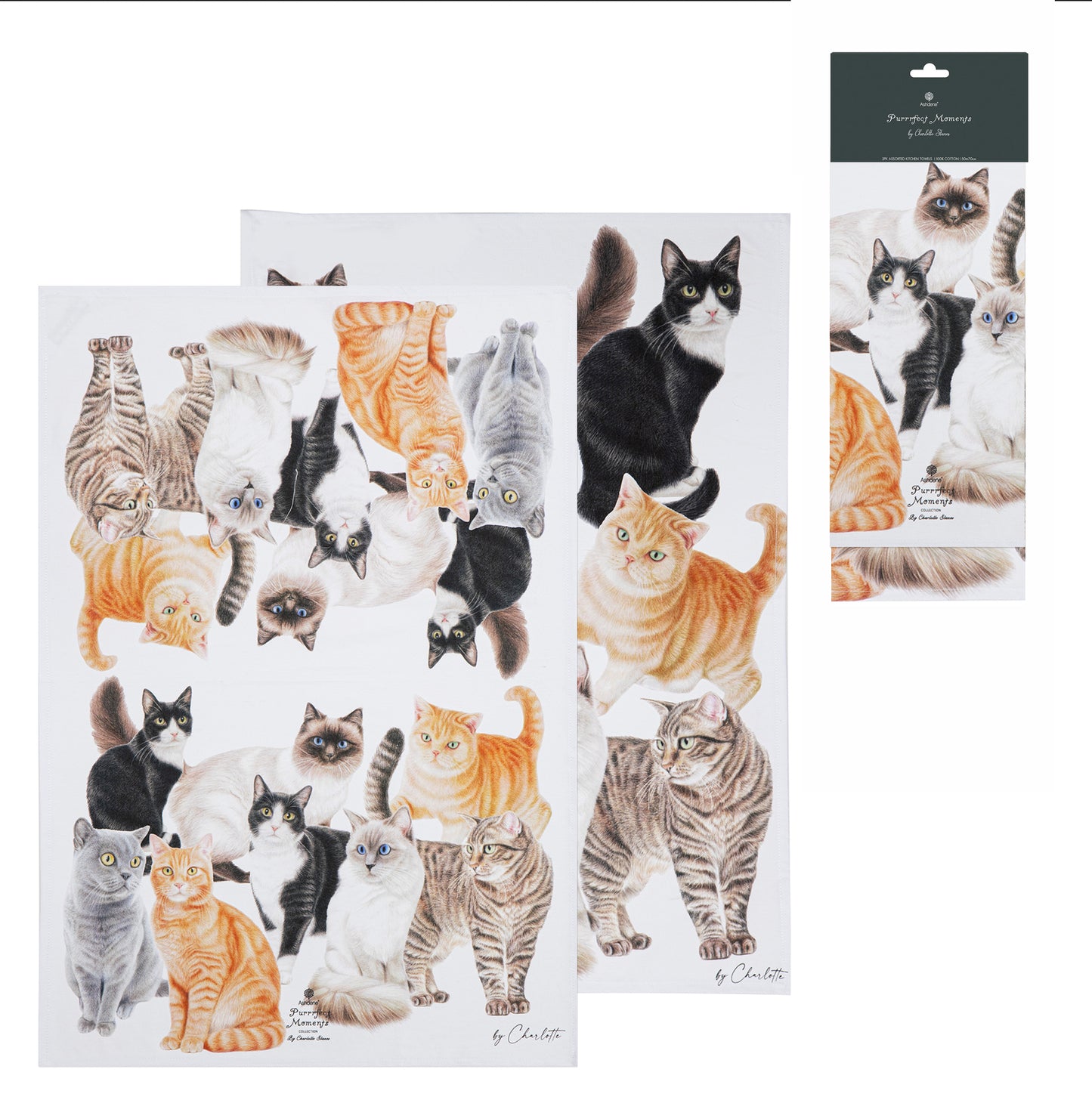 Purrrfect Moments - Kitchen Towel (2PK)