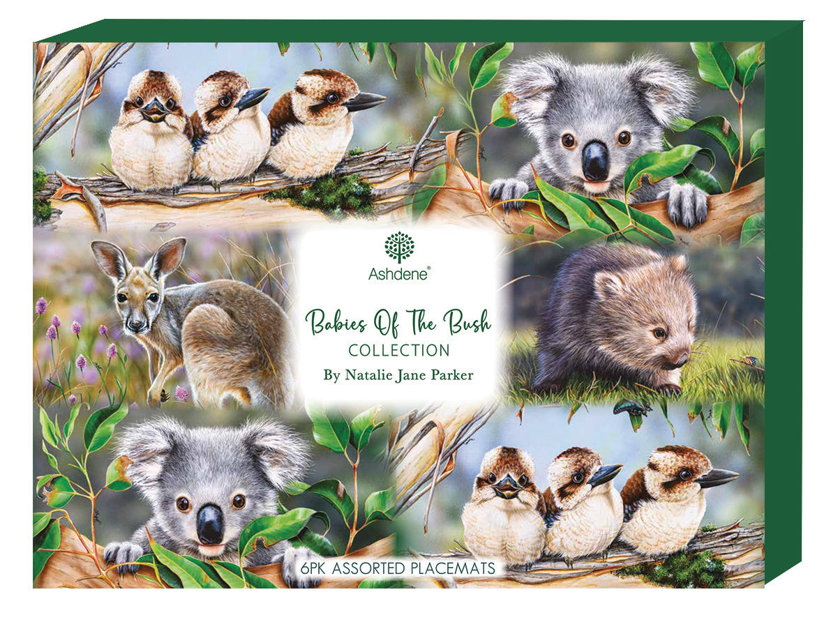 Babies Of The Bush - Placemat 6PK