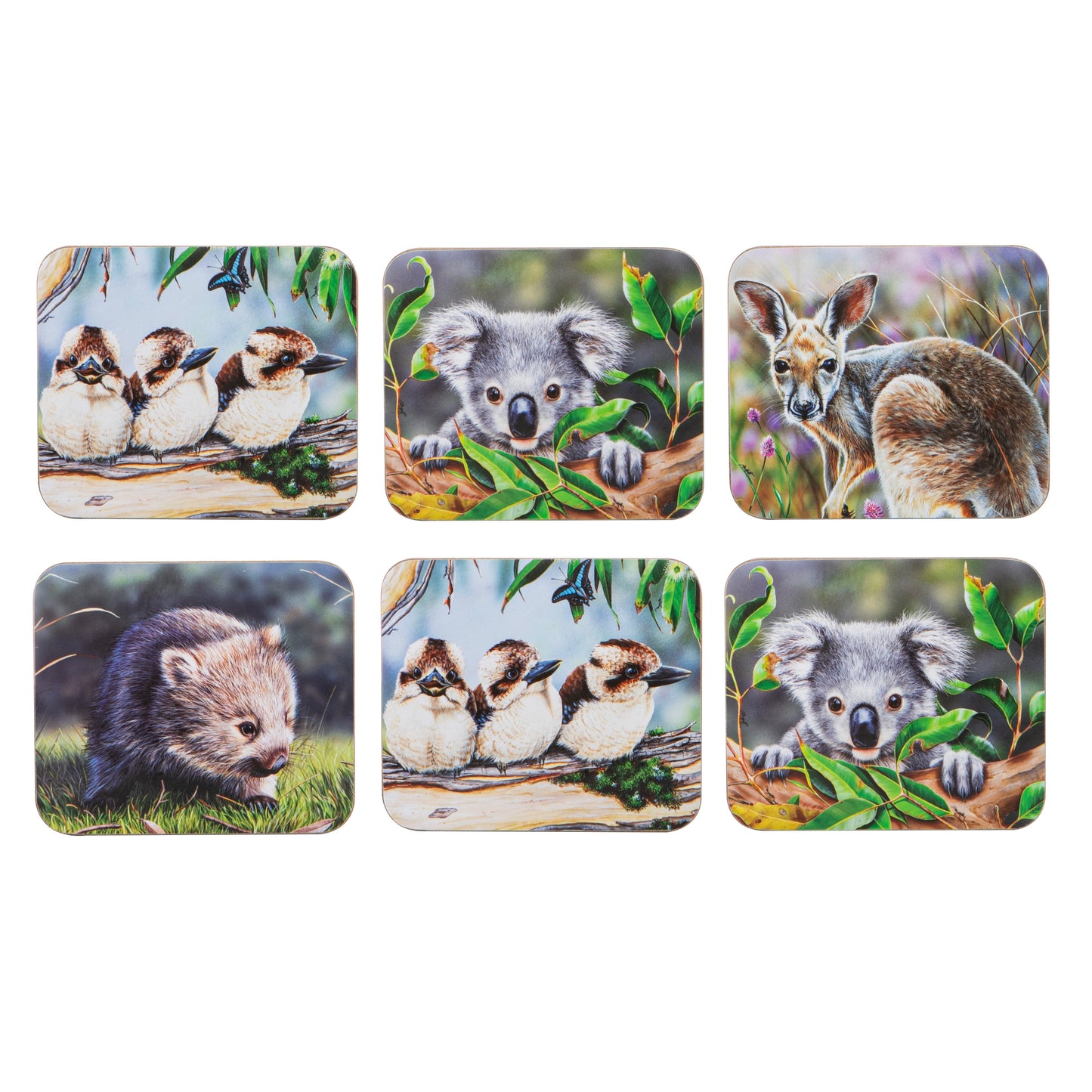 Babies Of The Bush - Coaster 6PK