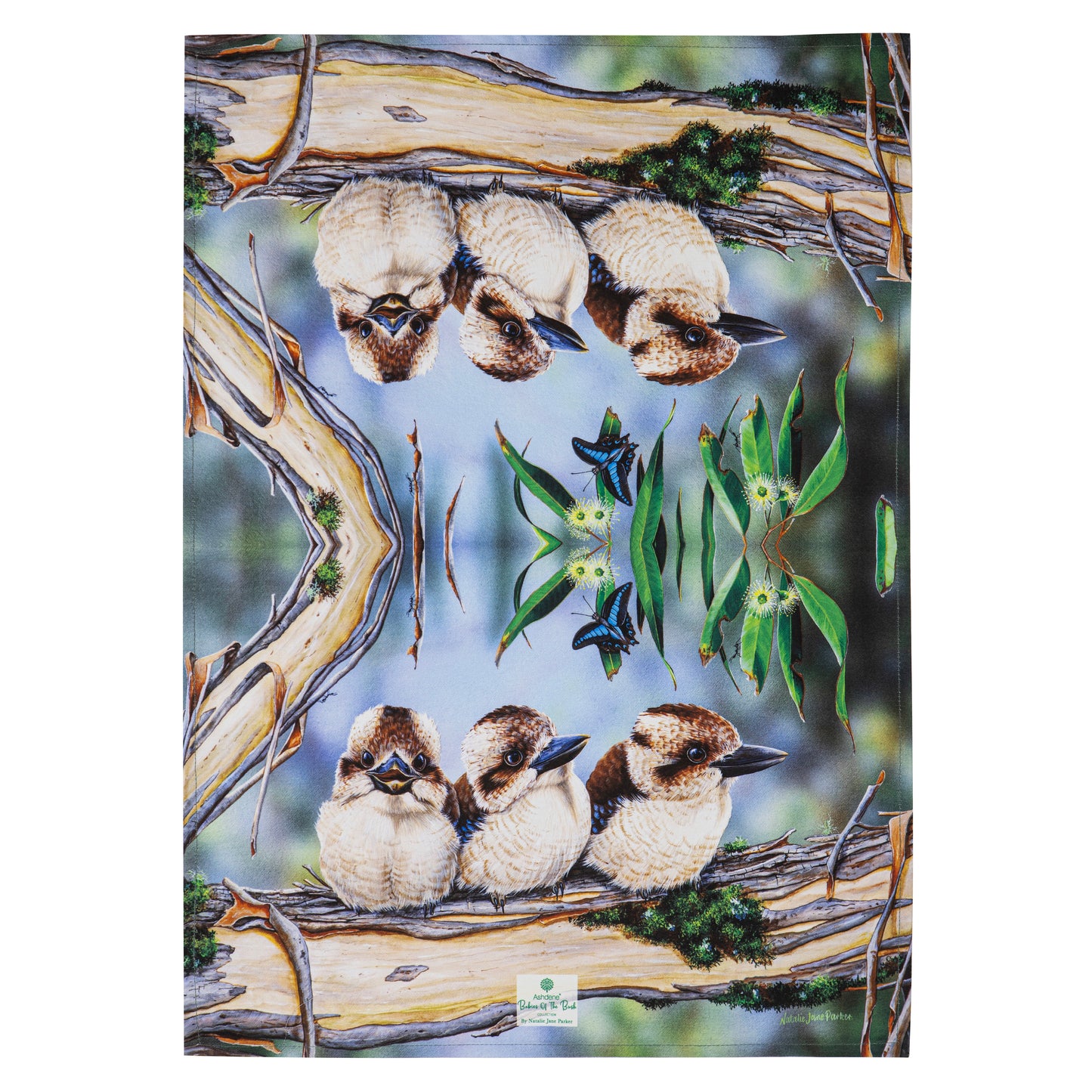 Babies Of The Bush - Kookaburra Kitchen Towel