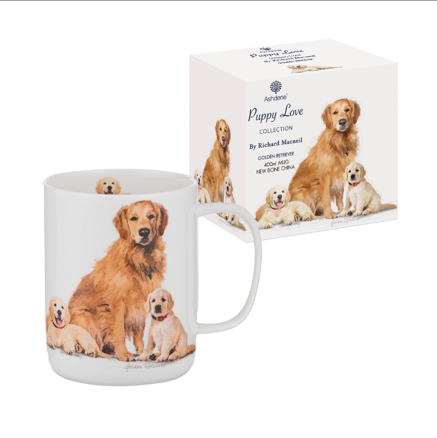 Puppy Love - Golden Retriever Mug