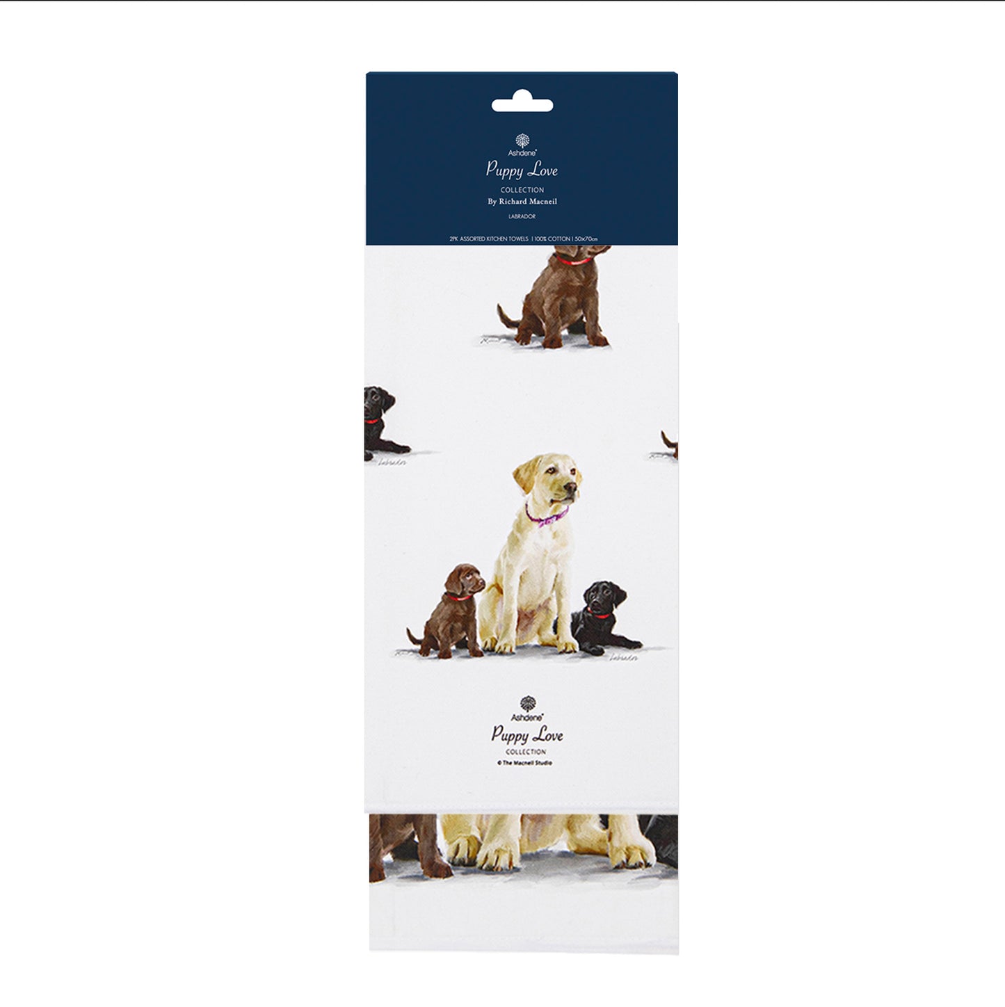 Puppy Love - Labrador Kitchen Towel (2PK)