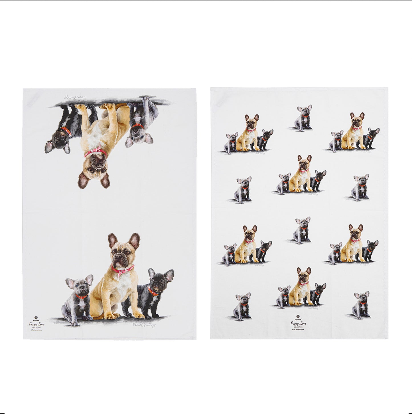 Puppy Love - French Bulldog Kitchen Towel (2PK)