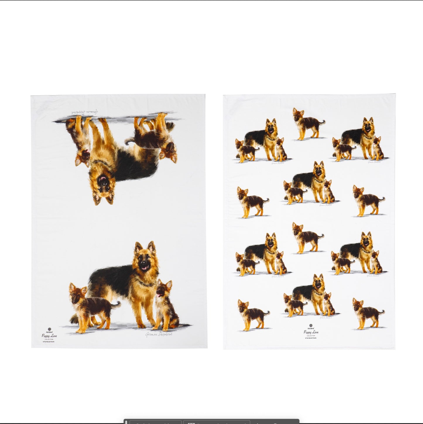 Puppy Love - German Shepherd Kitchen Towel (2PK)