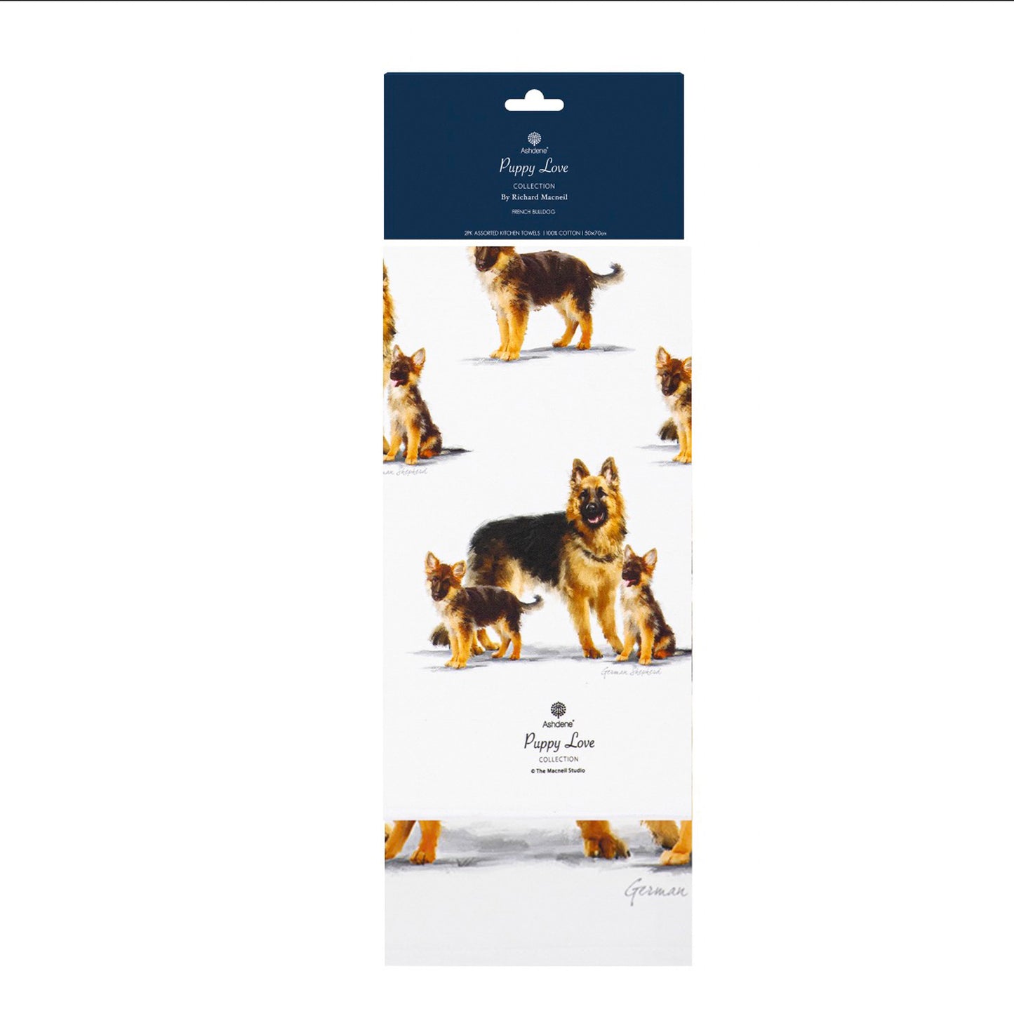 Puppy Love - German Shepherd Kitchen Towel (2PK)