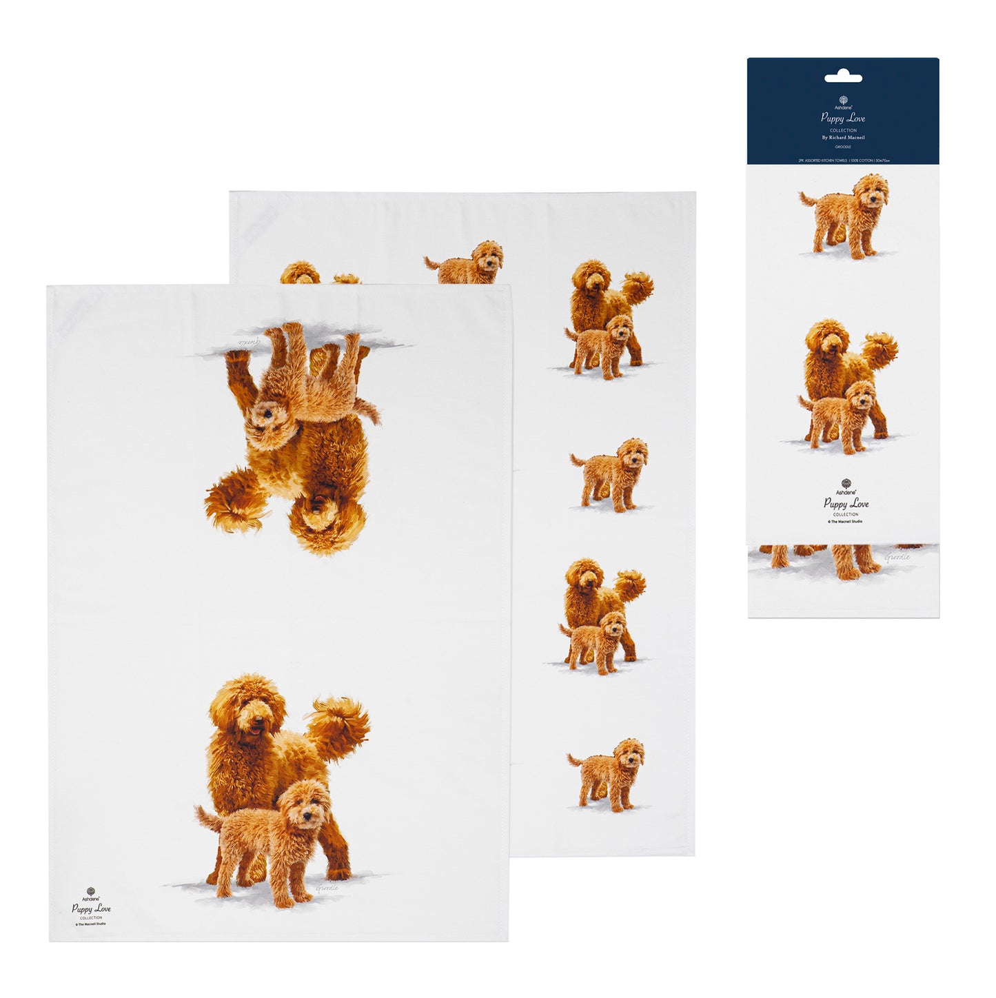Puppy Love - Groodle Kitchen Towel (2PK)