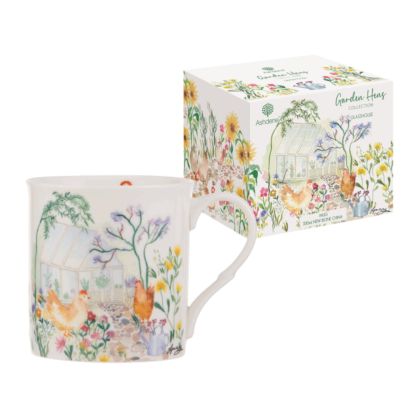 Garden Hens - Greenhouse Mug