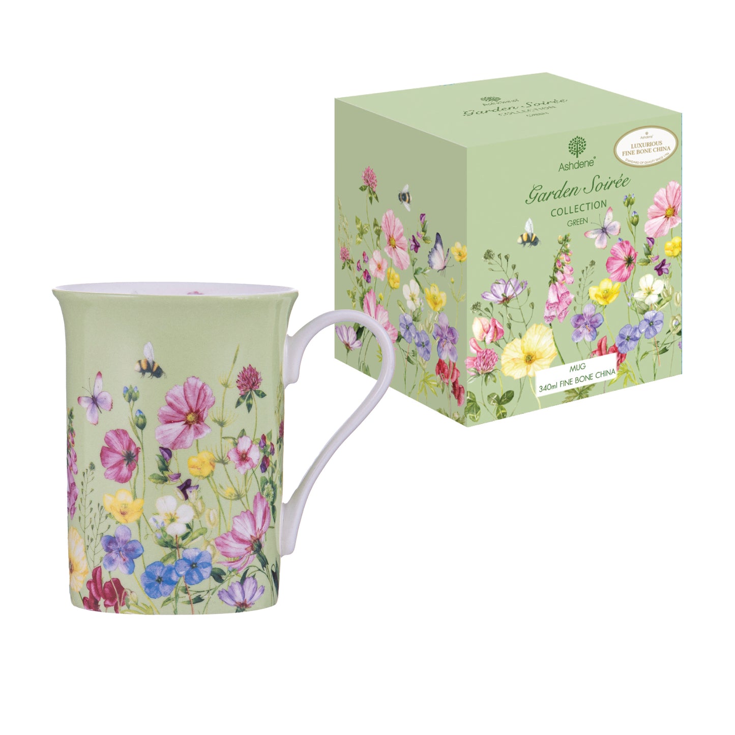 Garden Soirée - Green Can Mug