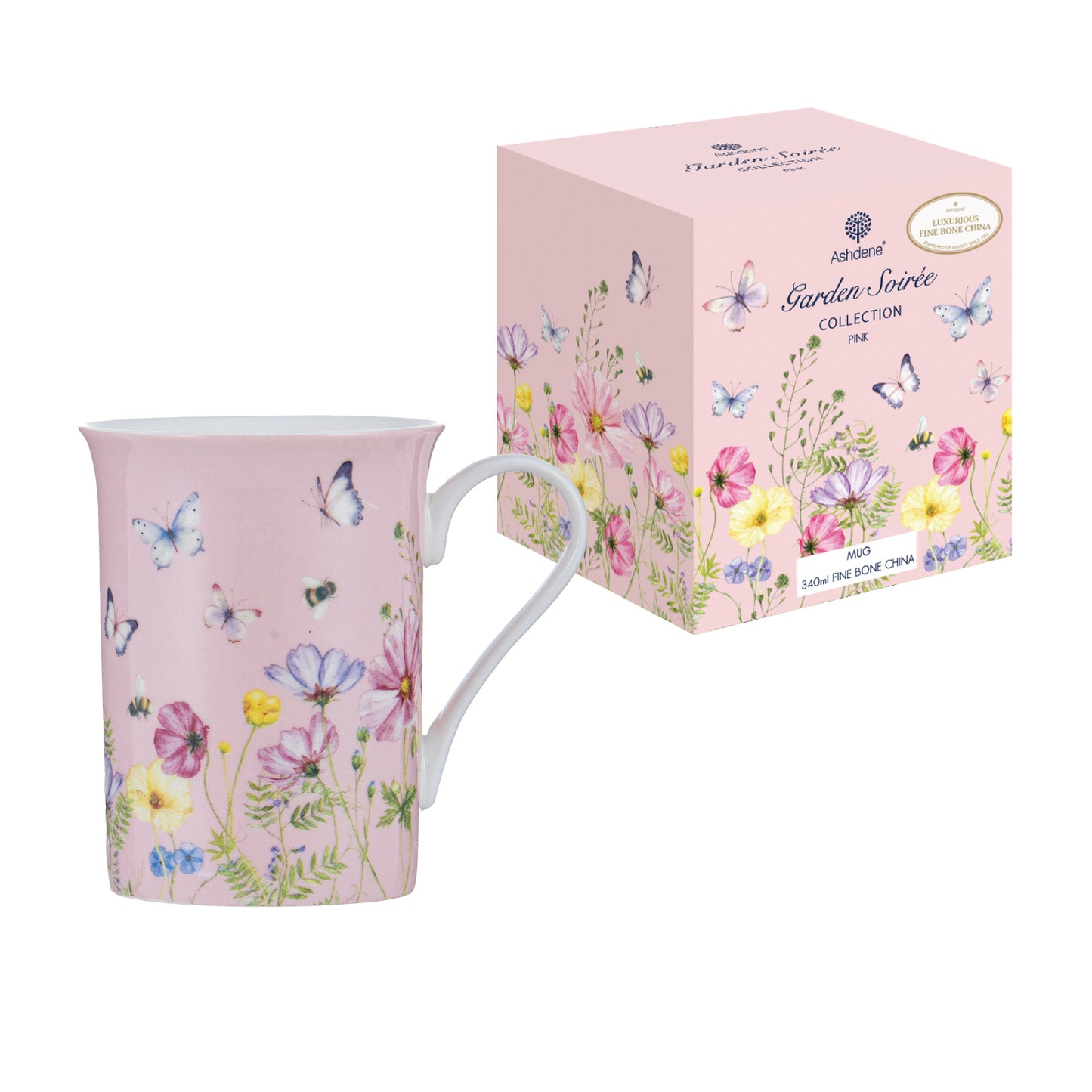 Garden Soirée - Pink Can Mug