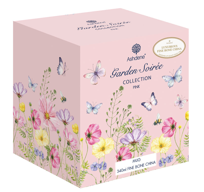 Garden Soirée - Pink Can Mug