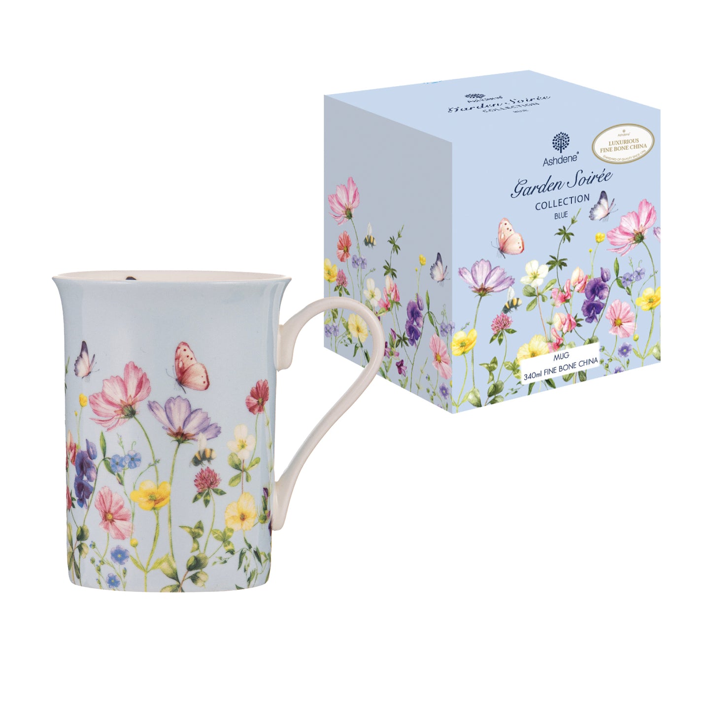 Garden Soirée - Blue Can Mug