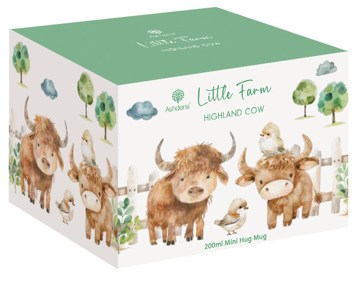 Little Farm - Highland Cow Mini Hug Mug