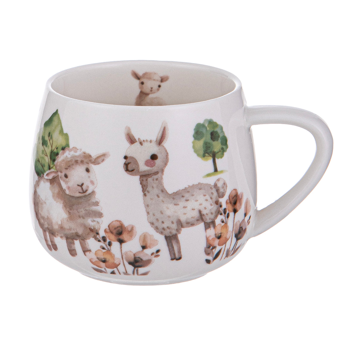 Little Farm - Sheep & Alpaca Mini Hug Mug