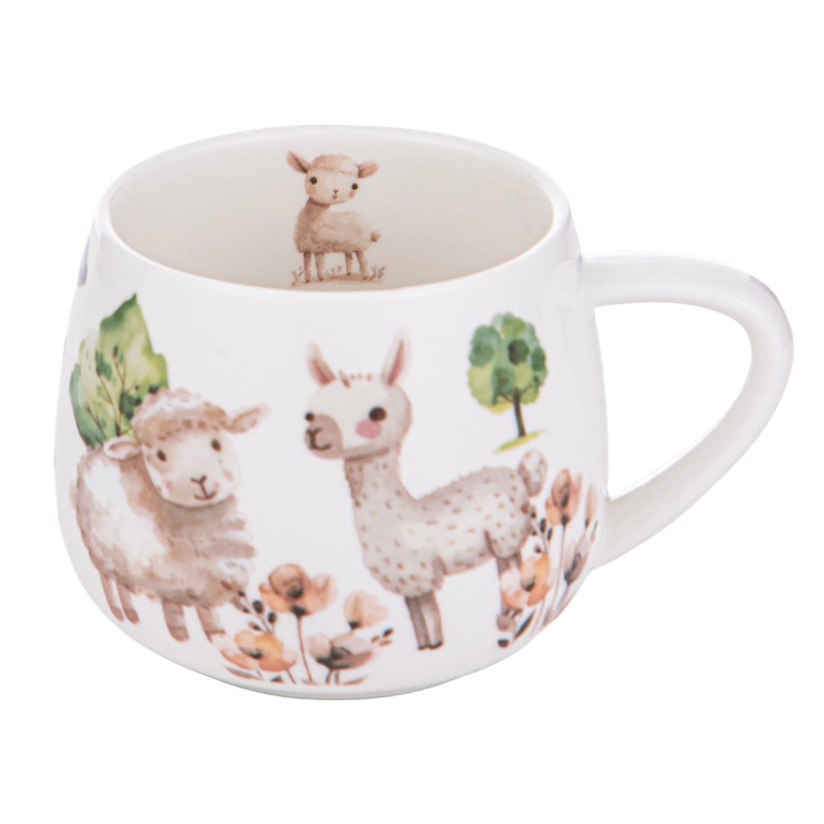 Little Farm - Sheep & Alpaca Mini Hug Mug