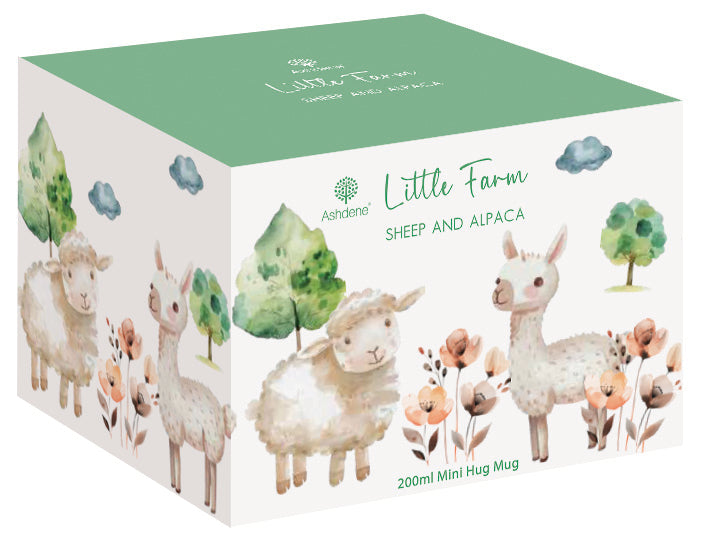 Little Farm - Sheep & Alpaca Mini Hug Mug