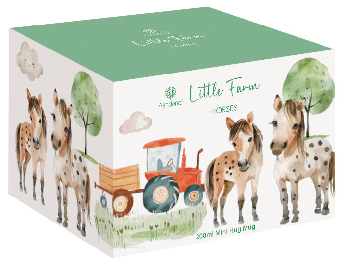 Little Farm - Horses Mini Hug Mug