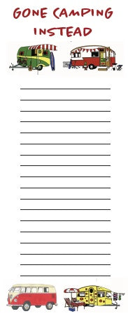 Shopping List - Gone Camping Instead