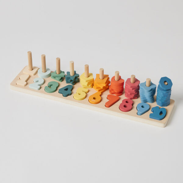 Wooden Counting Stacker