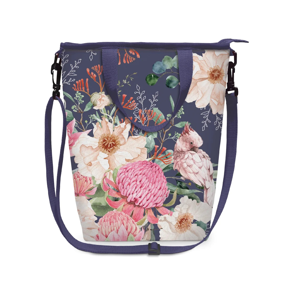 Champagne Cooler Bag - Warm Waratahs