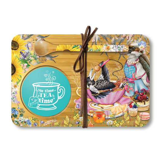 Bamboo Tea Time Tray - CWA Tea Party