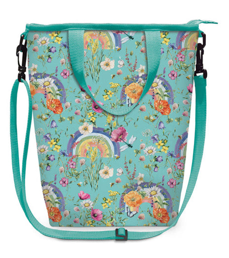 Champagne Cooler Bag - Rainbow Wildflowers