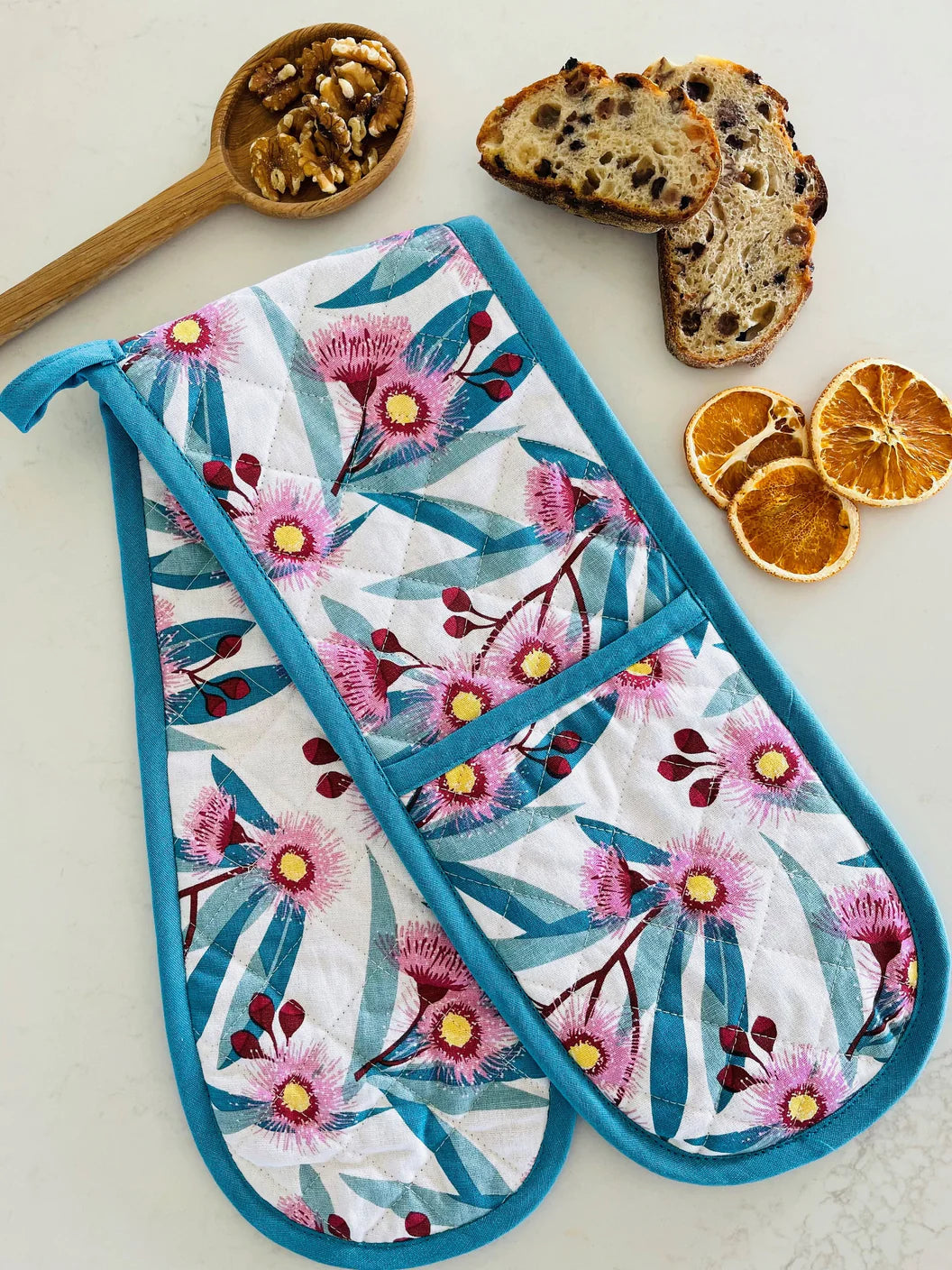 Double Oven Glove - Flowering Gum