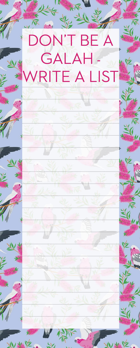 Shopping List - Don’t Be A Galah