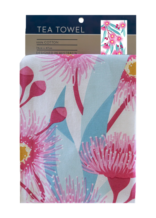 Tea Towel - Flowering Gum