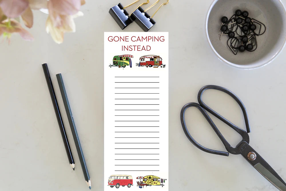 Shopping List - Gone Camping Instead