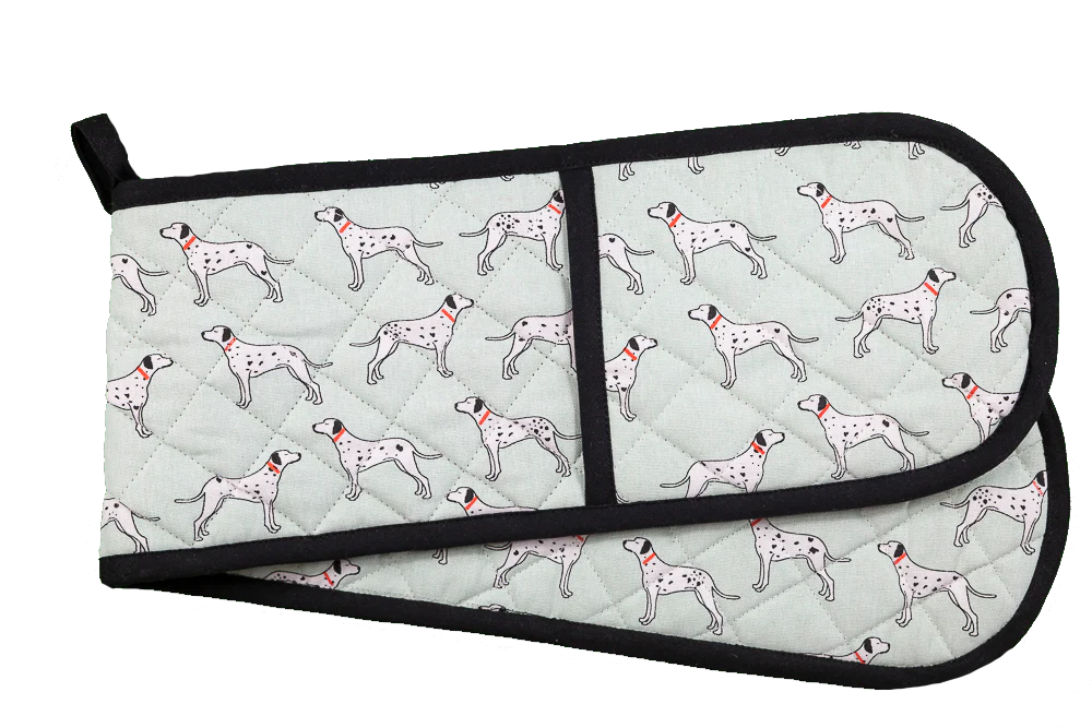 Double Oven Glove - Dalmatians