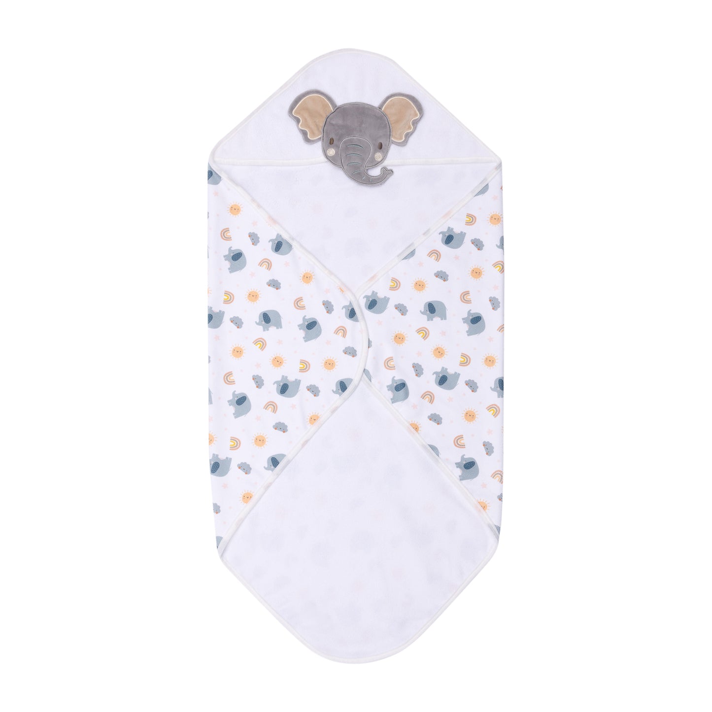 Ellie Elephant Hooded Towel