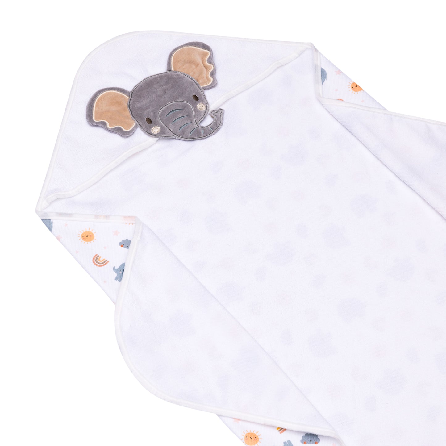 Ellie Elephant Hooded Towel