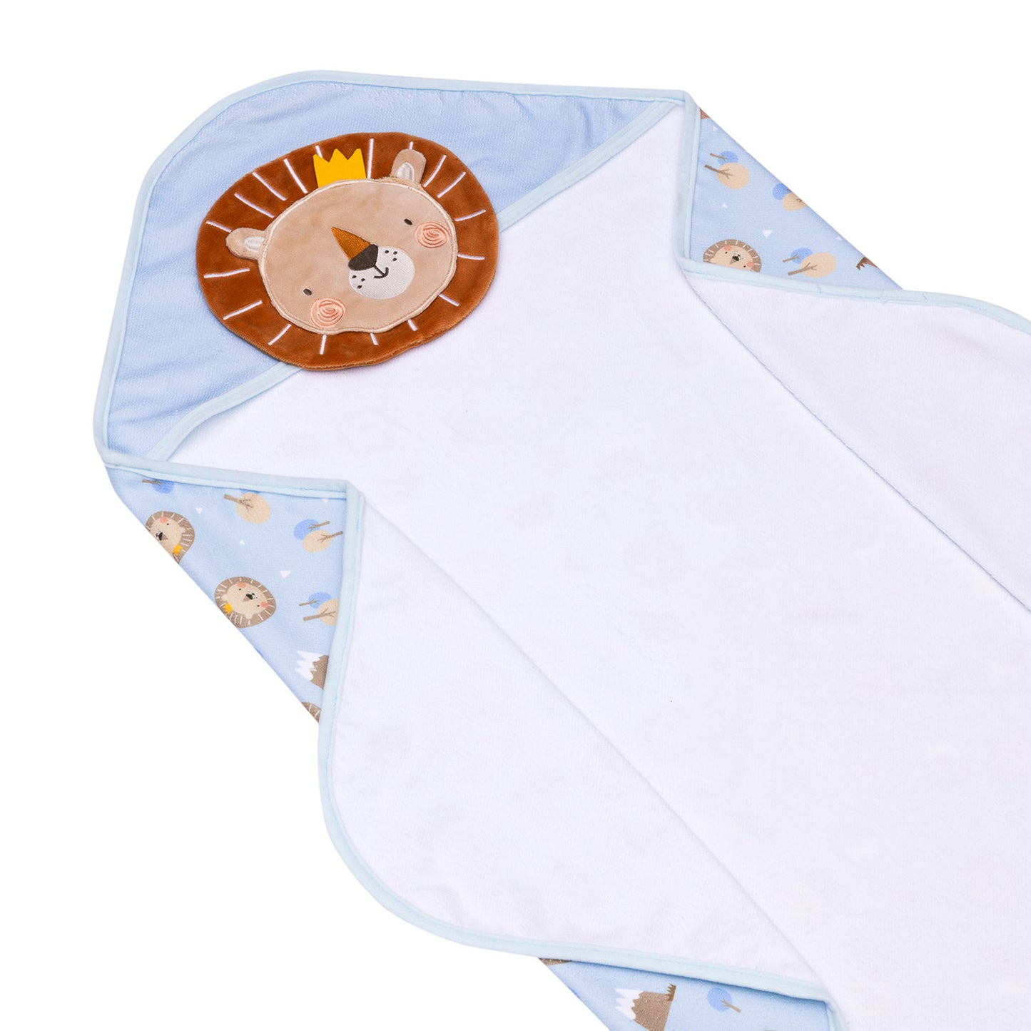 Lenny Lion Hooded Towel